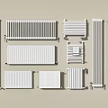 Radiators 3d model