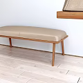 Japanese Shoe Changing Stool 3d model