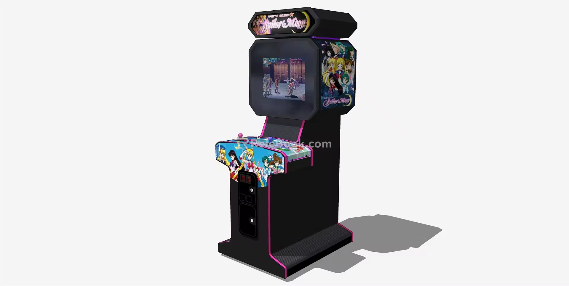 Modern Game Machine 3d model