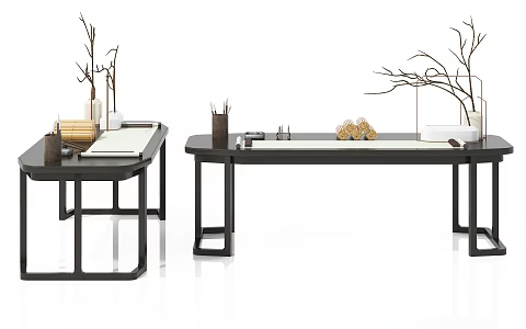 New Chinese-style case 3d model