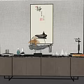 End view cabinet 3d model