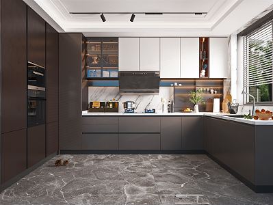 Modern Kitchen 3d model