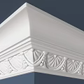 Decorative Crown Molding Various Design Corner Details With Intricate Patterns And Elegant Profiles