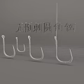 Barbless Round Fish Hooks Durable Stainless Steel for Angling And Fishing Activities