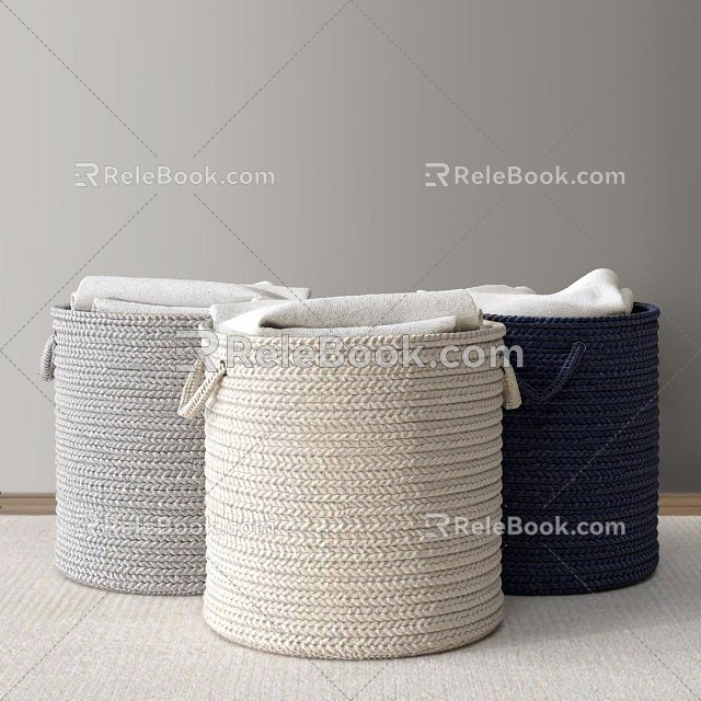 Storage Basket 3d model