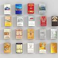 Cigarette Box Cigarette Packaging 3d model