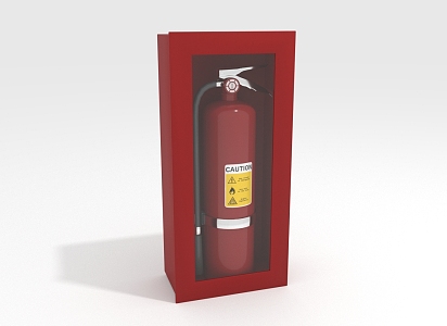 Modern fire extinguisher 3d model