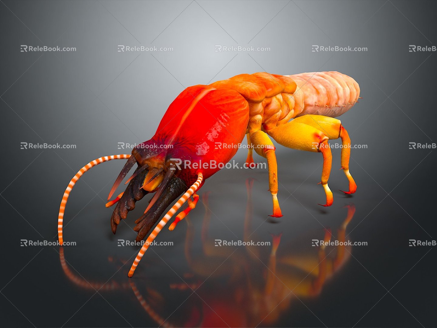 Ant White Ant Insect Animal Game Animal Cartoon Animal PBR Animal Realistic Animal 3d model