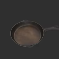 Heavy Duty Cast Iron Skillet Ideal For Kitchen Cooking And Frying Tasks