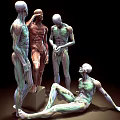 Anatomical Posture Man Anatomical Man Human Structure Bone Bone 3d model