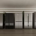Modern Fridge Freezers In Silver Black White Designs For Home Kitchen Use