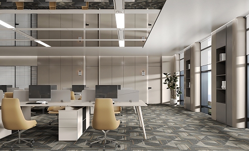 Office Area 3d model