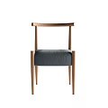 Modern Simple Single Sofa With Wooden Frame And Gray Fabric Upholstery Design