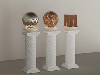 Modern garden lamp outdoor lamp 3d model