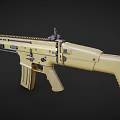Weapons Automatic Rifle 3d model