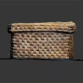 Handwoven Storage Box With Natural Material For Home Decor And Organization