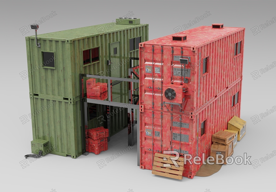 Equipment container model