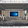 New Chinese Reception Room 3d model