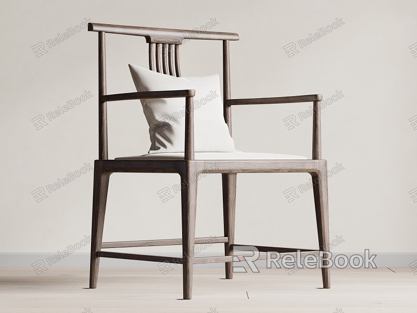 New Chinese Style Leisure Chair model