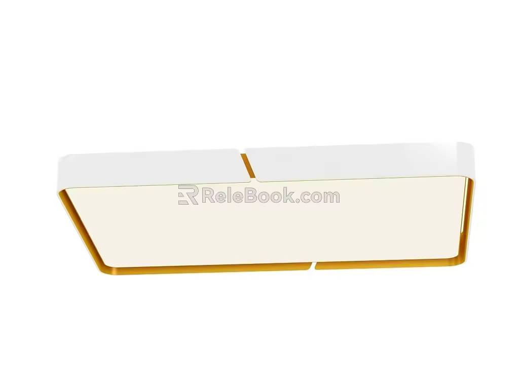 modern ceiling lamp 3d model