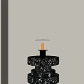 Modern table lamp 3d model