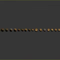 Assorted Caliber Bullets Arranged By Size As Weapon Ammunition