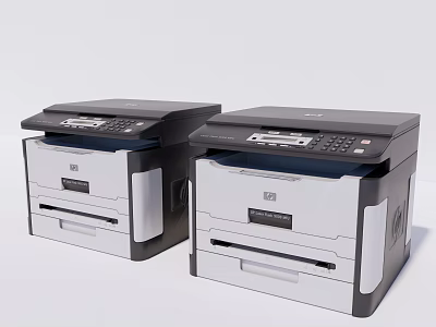 HP Multifunction Printers Essential Office Appliances For Modern Workspaces 3d model
