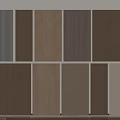 Wooden Wall Panels With Vertical Stripes And Smooth Surface In Various Colors