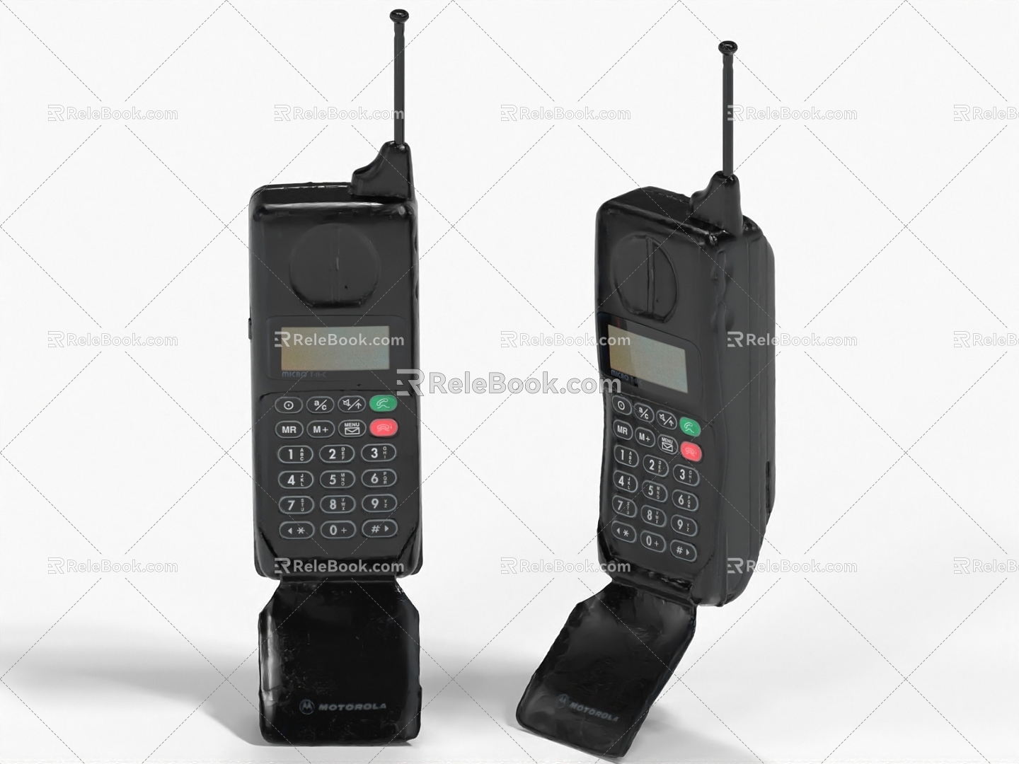 Motorola Mobile Phone Big Brother Flip Mobile Phone Old-fashioned Mobile Phone 3d model