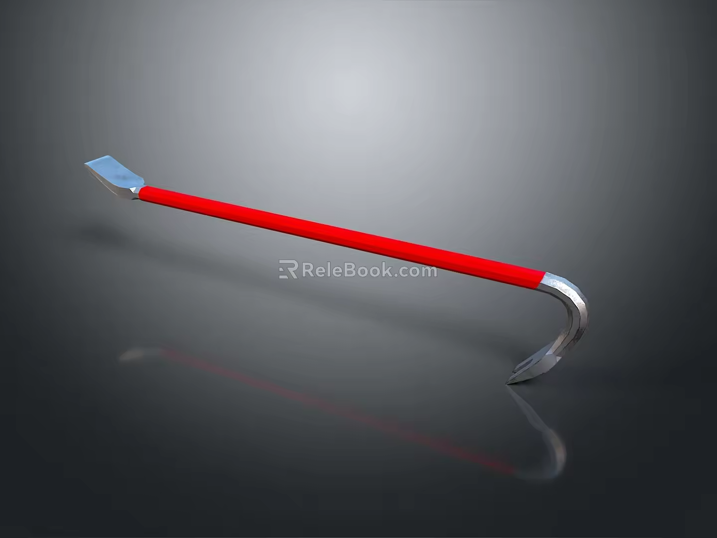 Iron Crowbar Iron Skid Crowbar Tools Hardware Tools Processing Tools Furniture 3d model