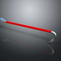 Iron Crowbar Iron Skid Crowbar Tools Hardware Tools Processing Tools Furniture 3d model