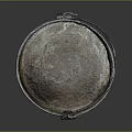 Old Rusted Metal Bucket With Handle As Worn Daily Household Item