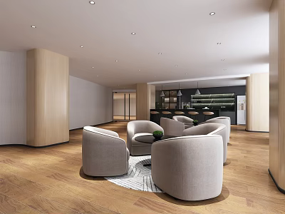 Meeting Lounge 3d model