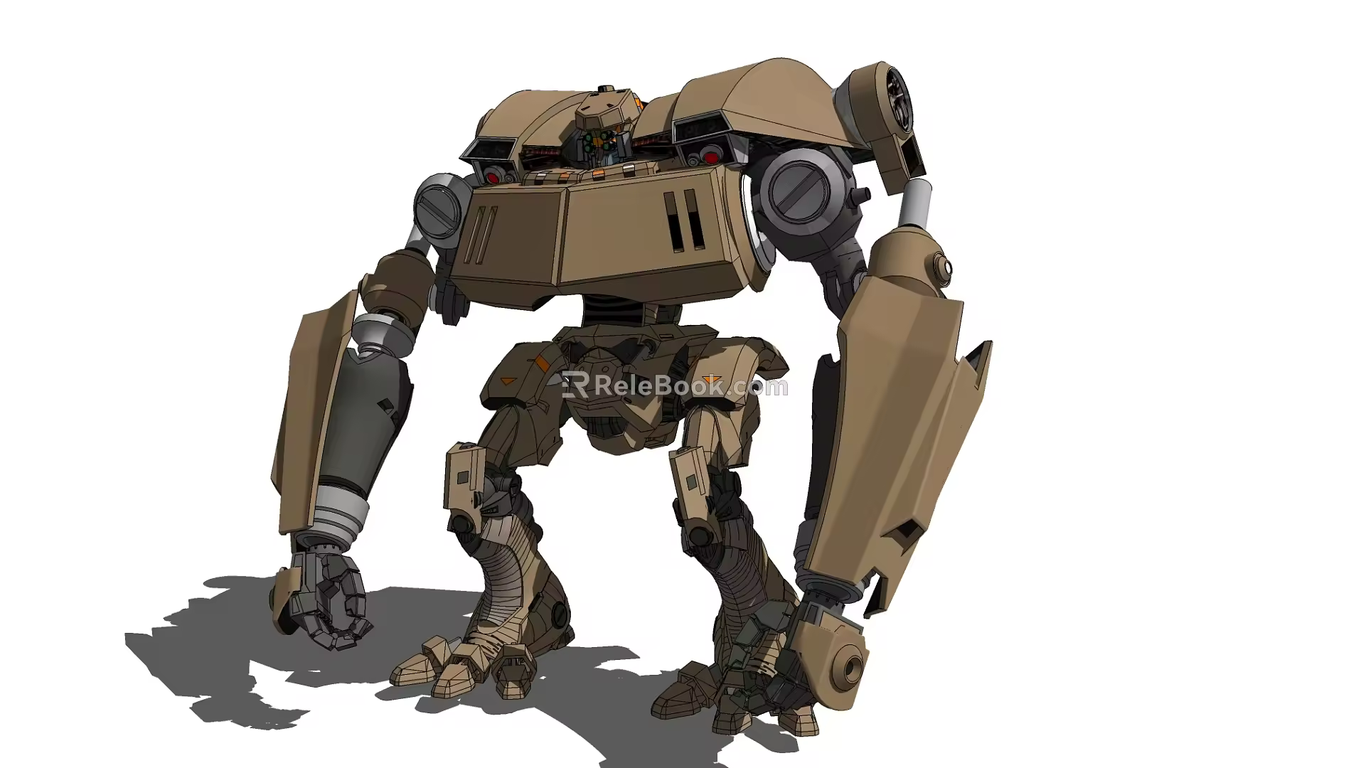 Modern Robots 3d model