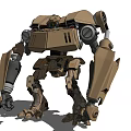 Modern Robots 3d model