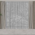 Curtains 3d model