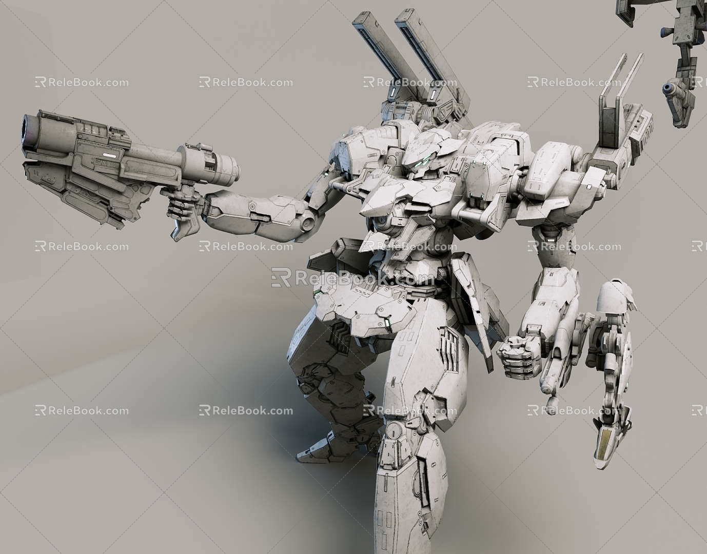 Trendy Play Robot Robot Armored Mech Armored Core Game Character Game Character Movie Character Toy Toy Decoration Toy 3d model