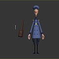 Postman Postman Game Items 3d model