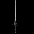 Classic Historical Sword With Metallic Sharp Blade And Ornate Hilt Design 3d model
