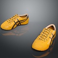 Low-top Leather Shoes Casual Leather Shoes Low-top Leather Shoes Casual Shoes Running Shoes Bean Shoes Loafers Flat Shoes 3d model