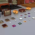 Stylish Wooden Table And Chair Set For Home Living Room With Various Designs