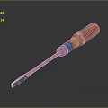 Sturdy High Quality Hardware Tool Chisel With Wooden Handle And Metal Cutting Edge