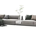 Modern Combination Sofa Combination 3d model