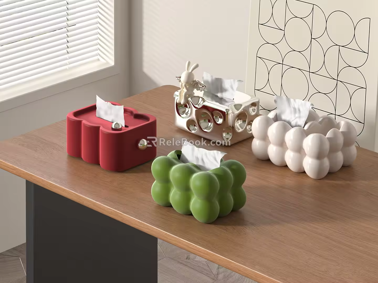 Box Tissue Box 3d model