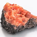 calcite ore gem stone spar crystal quartz stone 3d model