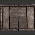 Wooden Storage Chest With Lockable Closure And Natural Wood Texture For Home Organization