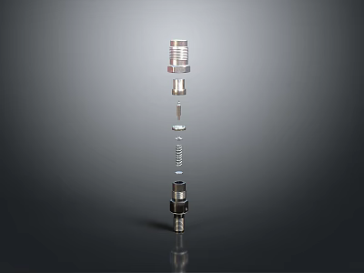 Engine Injector Nozzle 3d model
