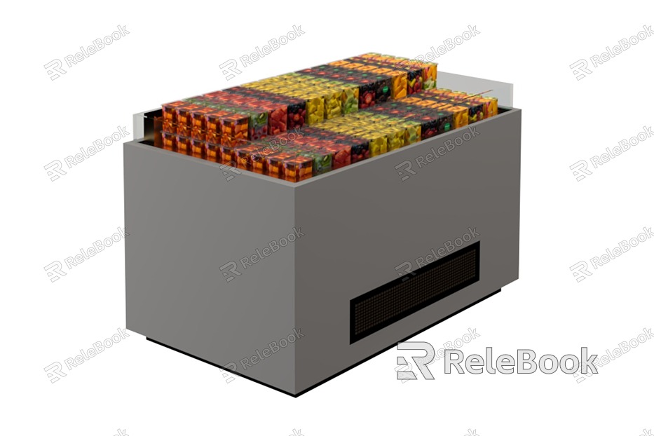 Fruit Cut Fruit Freezer Fruit Freezer Packaging Fruit Fruit Display Cabinet Fruit Freezer model