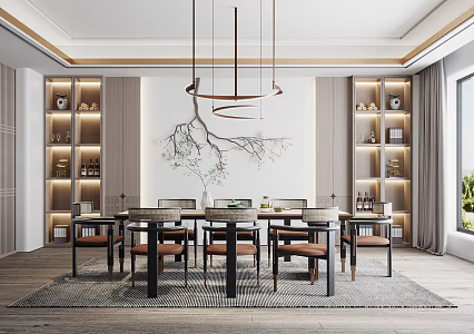New Chinese Restaurant 3d model
