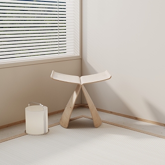 Modern Stool 3d model